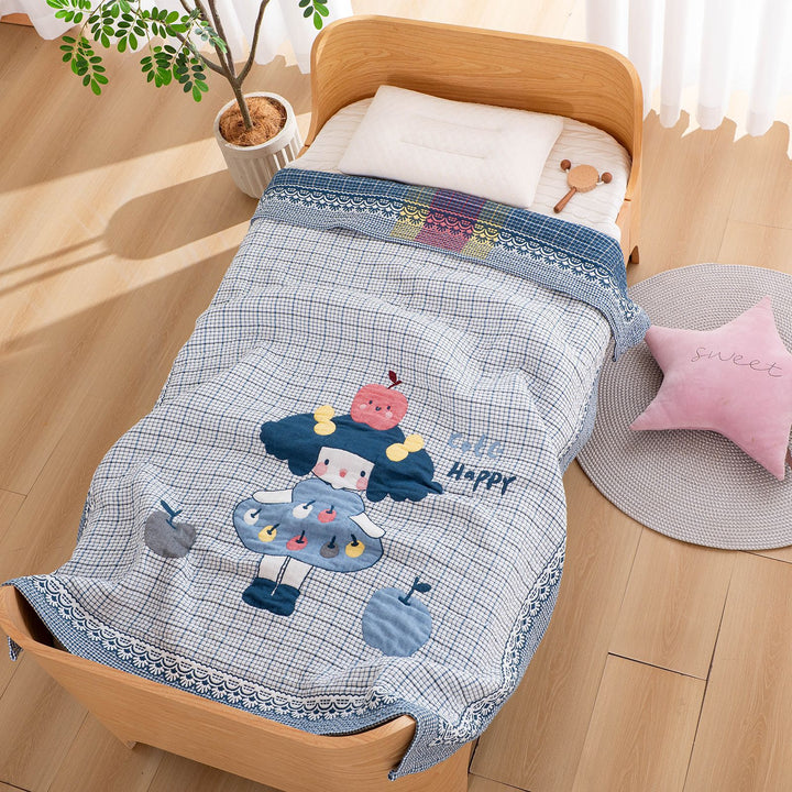 Damen Kuscheldecke mit charmantem Prinzessinnen-Design Karnz