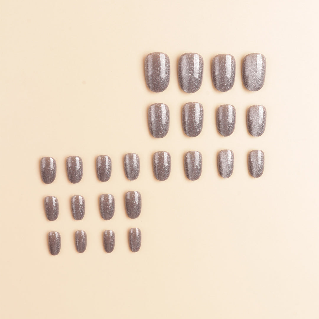 Glänzendes Metallic-Nagelkunst-Set Karnz