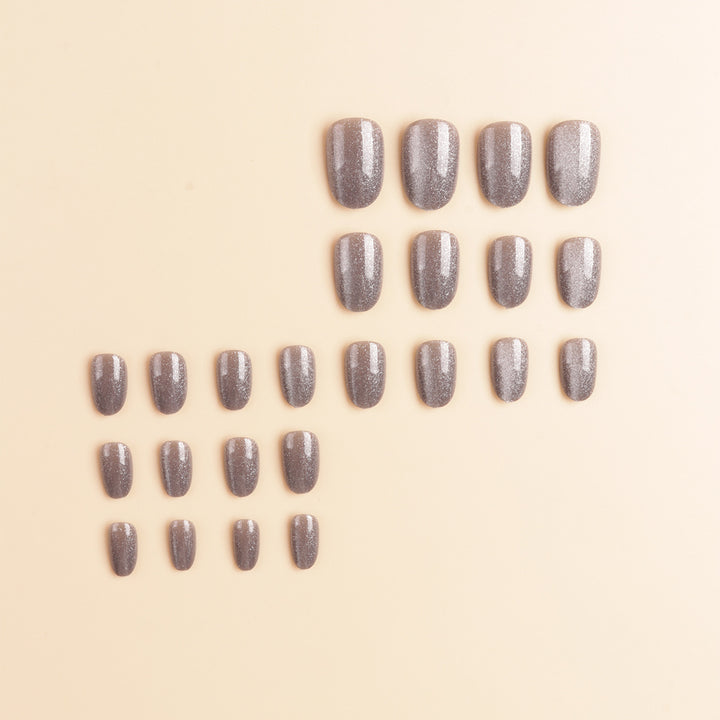 Glänzendes Metallic-Nagelkunst-Set Karnz