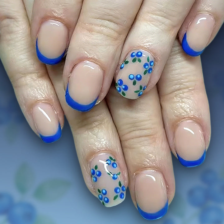 Blumen Design Gel Nagelkunst Karnz