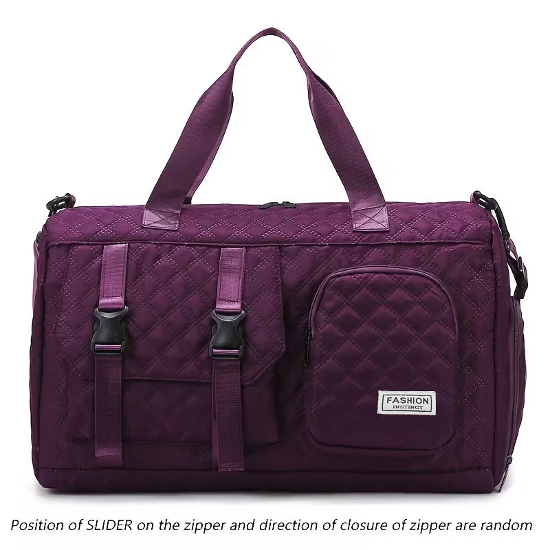 Vielseitige gesteppte Reisetasche Karnz
