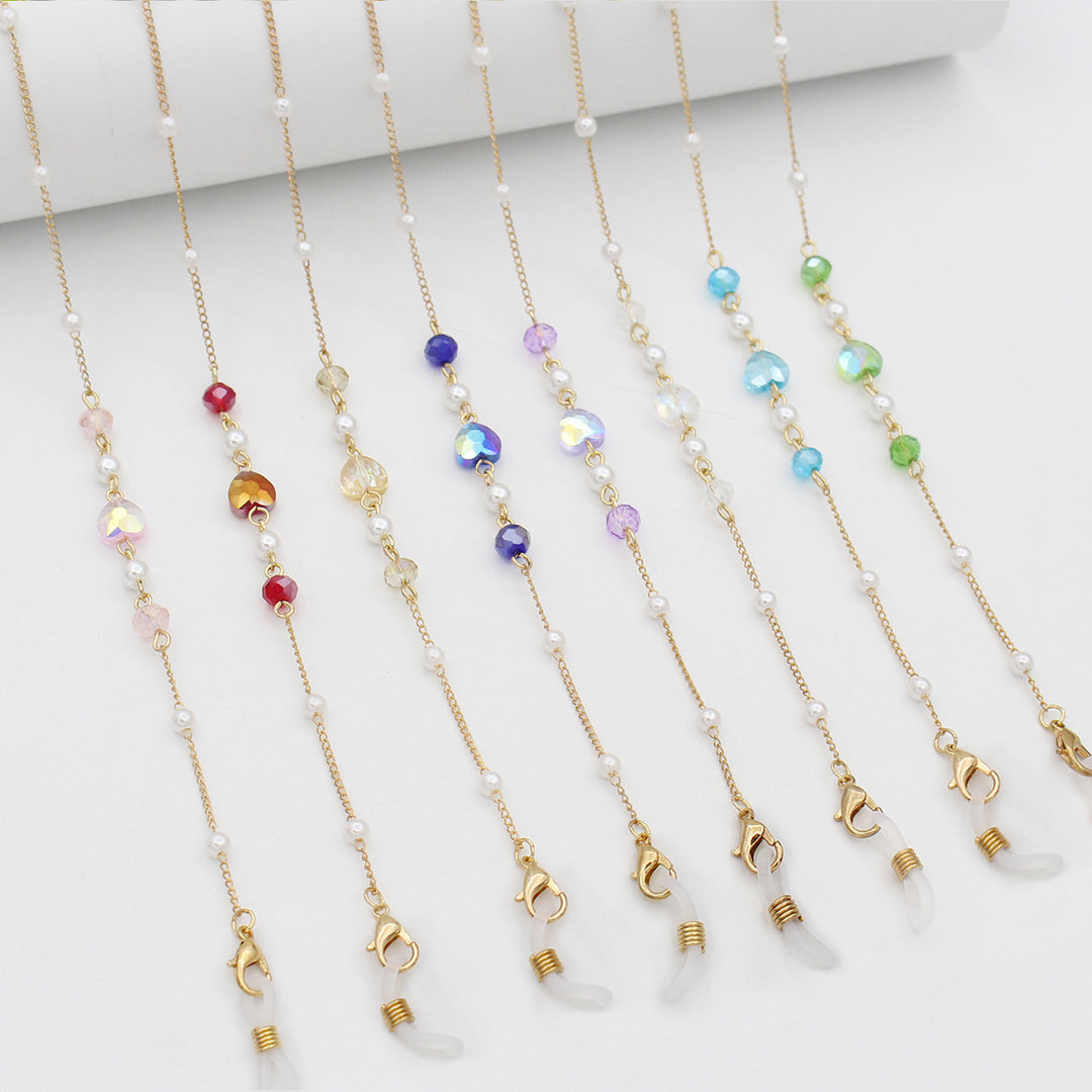 Elegante gestufte Perlenkette Karnz
