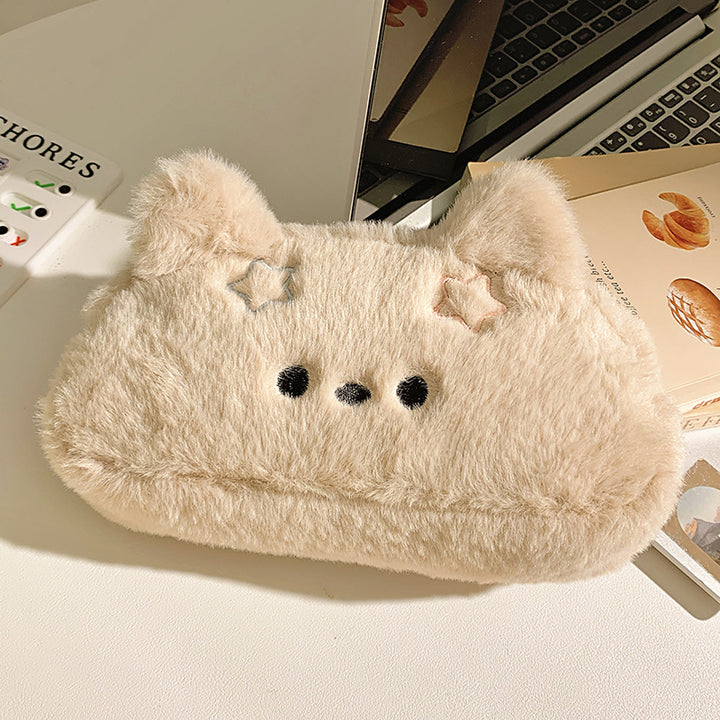Flauschige Kosmetiktasche Karnz