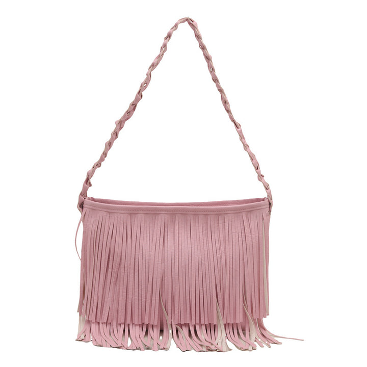 Bohemian Fransen Schultertasche Karnz