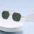 Damen stilvolle Sonnenbrille im eleganten Achtkant-Design Karnz