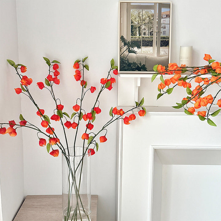Künstlicher Blütenzweig mit feinen, lebendigen Blüten und natürlichem Look Karnz
