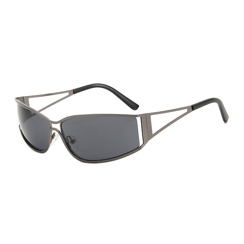 Damen Sportliche Sonnenbrille mit elegantem Rahmen Karnz