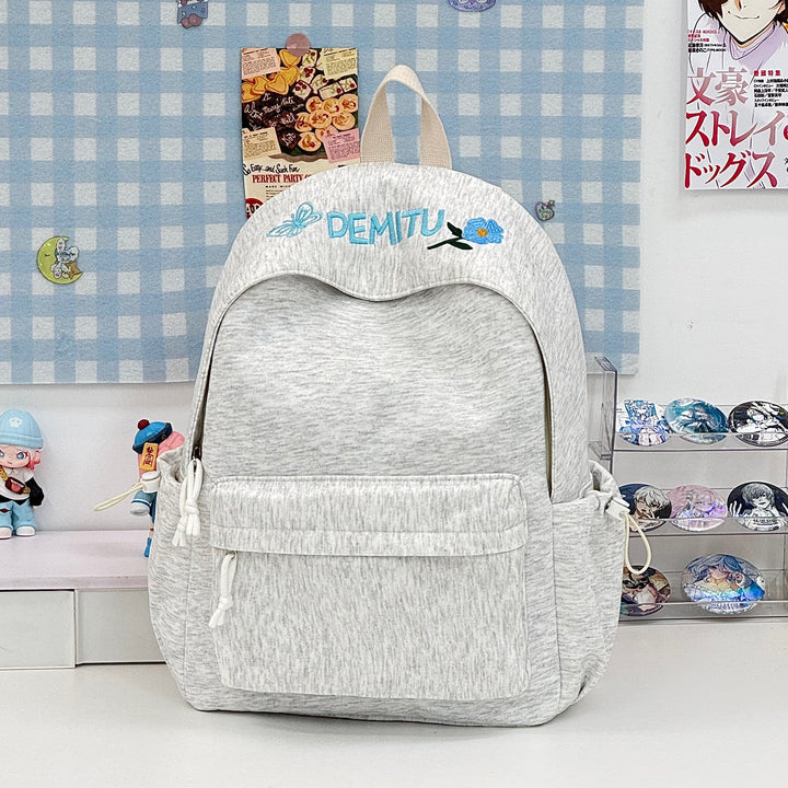 Lässiger bestickter Rucksack Karnz