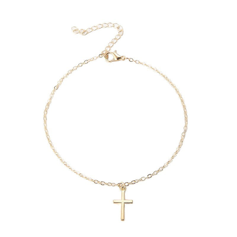 Delikater Kreuz Charm Armband Karnz