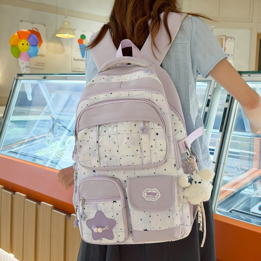 Stylischer Multifunktions-Schulrucksack Karnz
