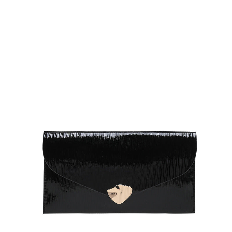 WoElegant Glänzende Abend-Clutch Karnz