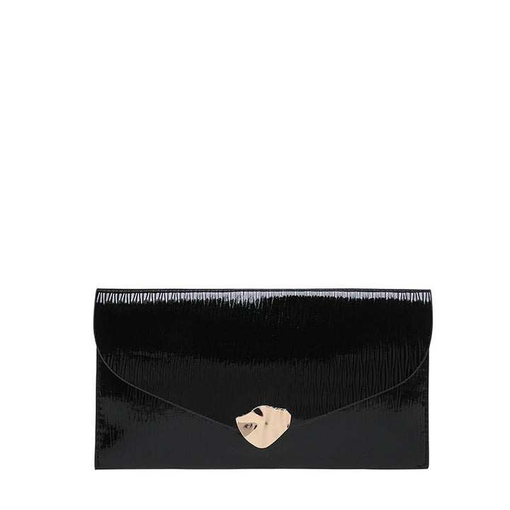 WoElegant Glänzende Abend-Clutch Karnz