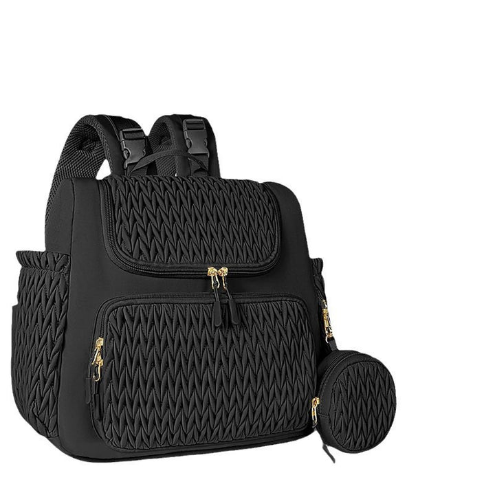 Modischer Rucksack mit Strukturiertem Obermaterial Karnz