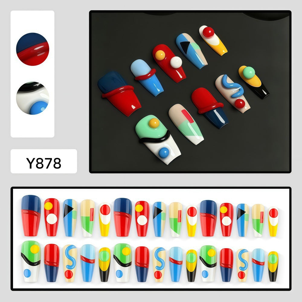 Kreatives Kunstnägel Set Karnz