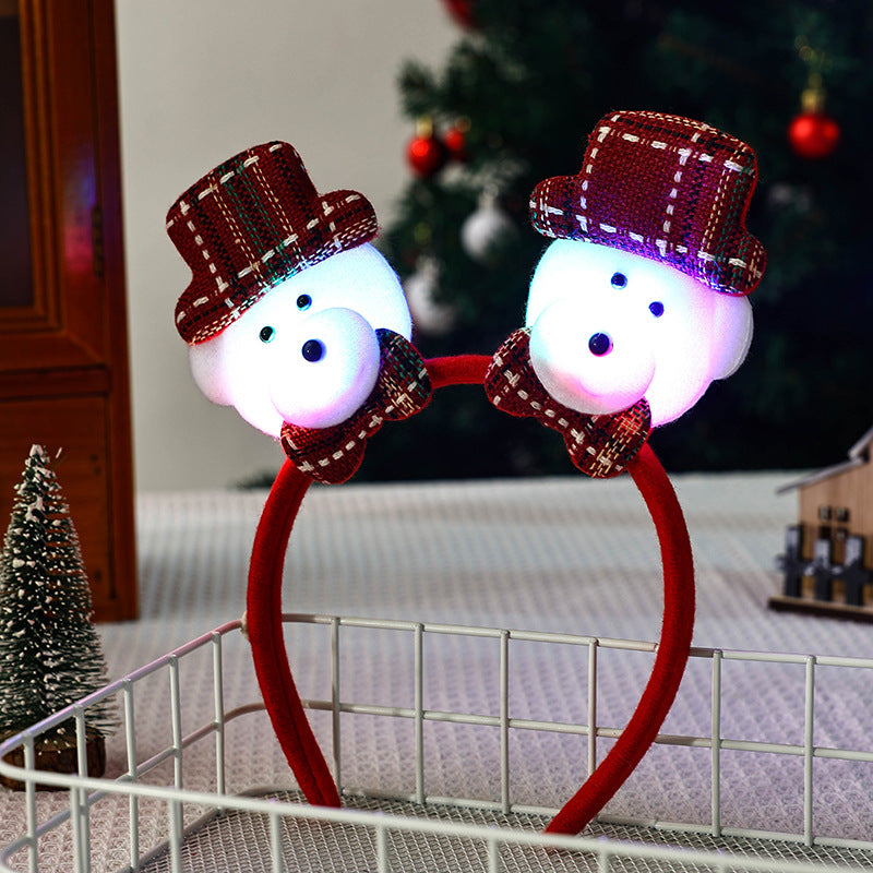 Festlicher LED Weihnachts-Haarreifen Karnz