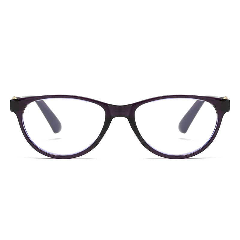 Damen elegante Cat-Eye Brille Karnz