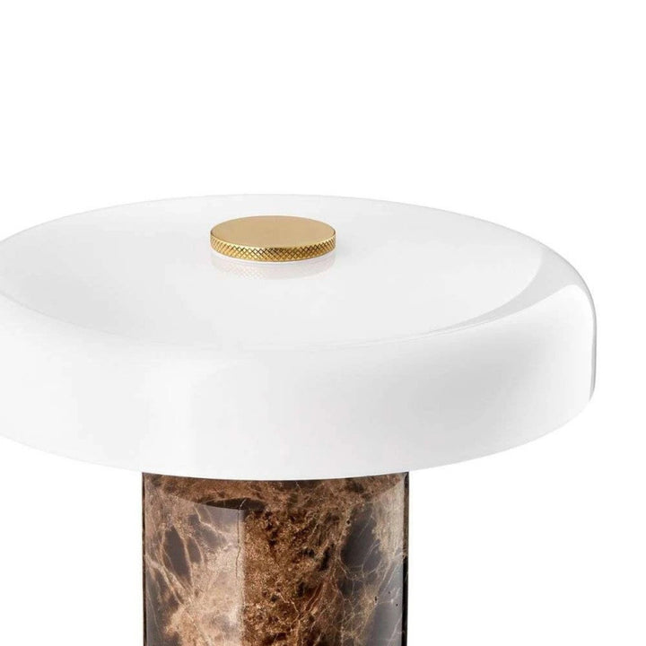 Moderne Marmor Akzent Tischlampe