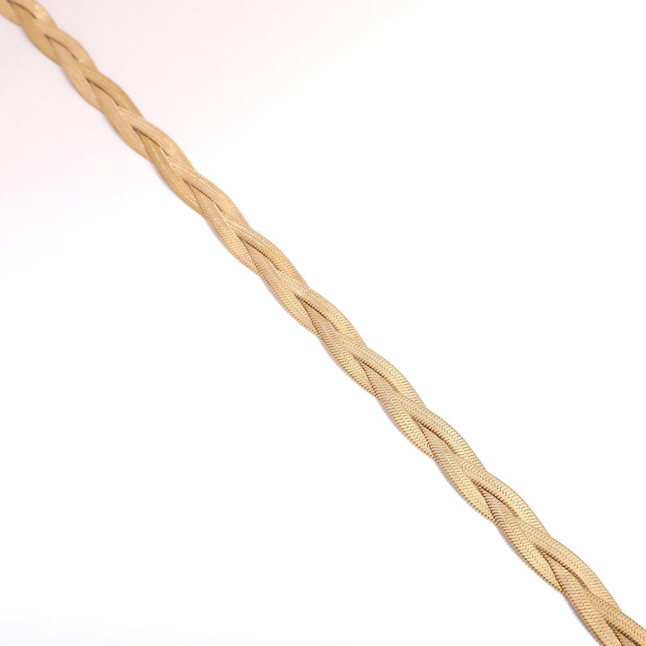 Elegante Strukturierte Drahtarmband Karnz