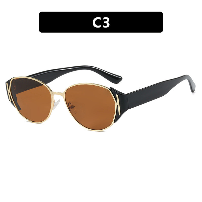 Damen Retro-inspirierte Sonnenbrille mit elegantem Rahmen Karnz
