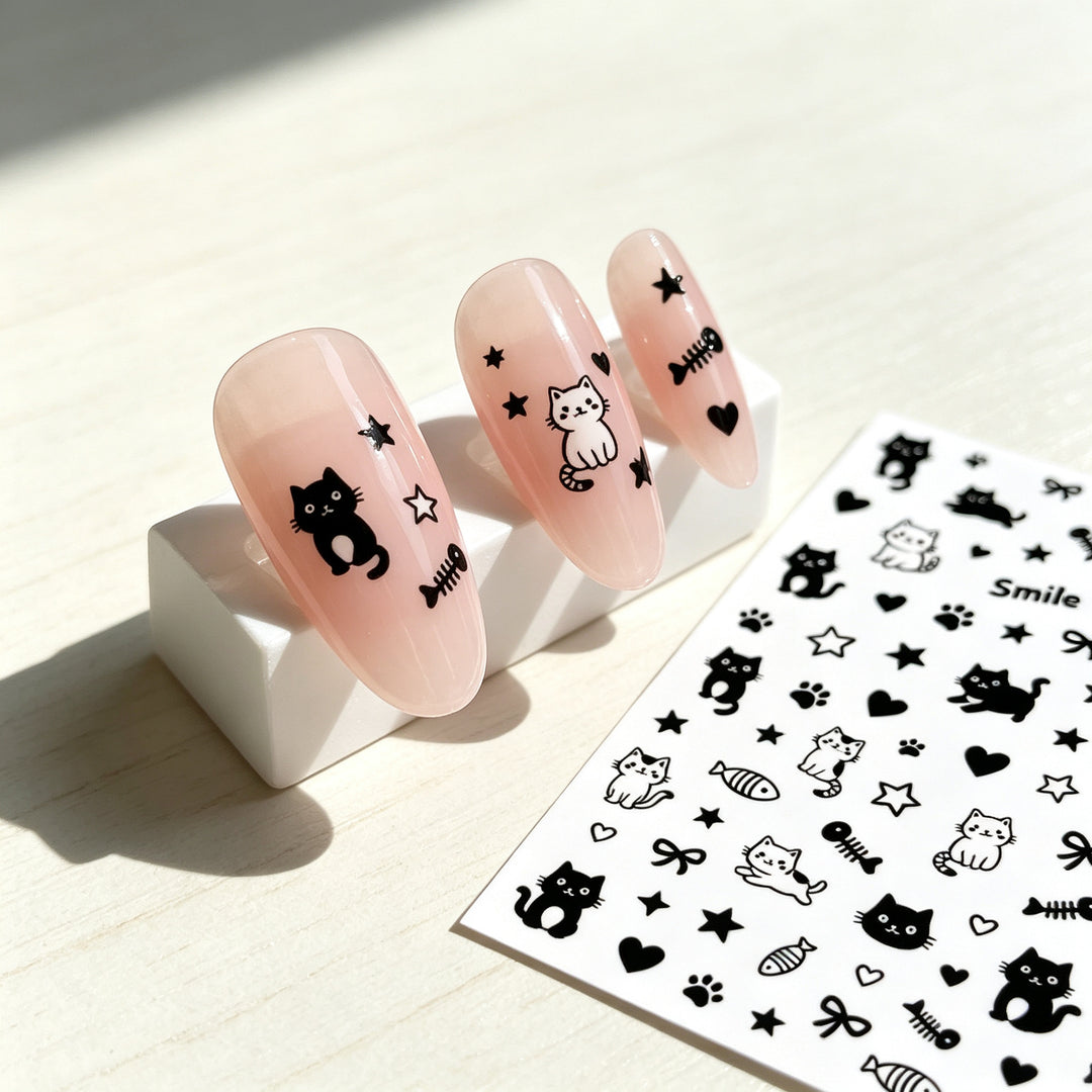 Tropisches Obst-Themen-Nagelkunst-Aufkleber-Set