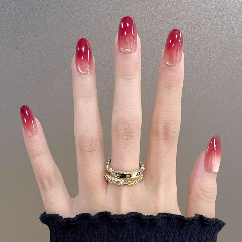 Künstlerisches Ombre Glitter Nagelkunst Set Karnz