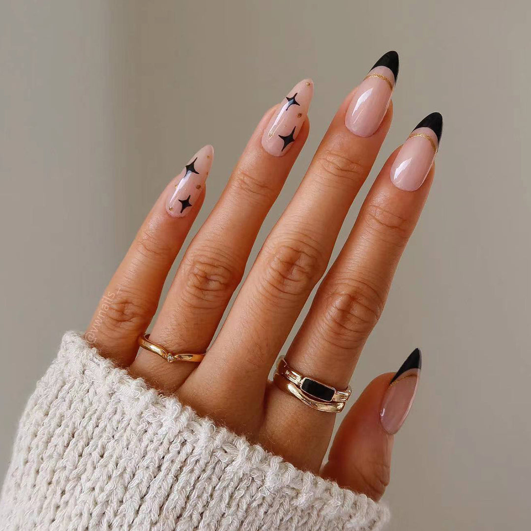Künstlerisches Spitzennagelkunst-Set