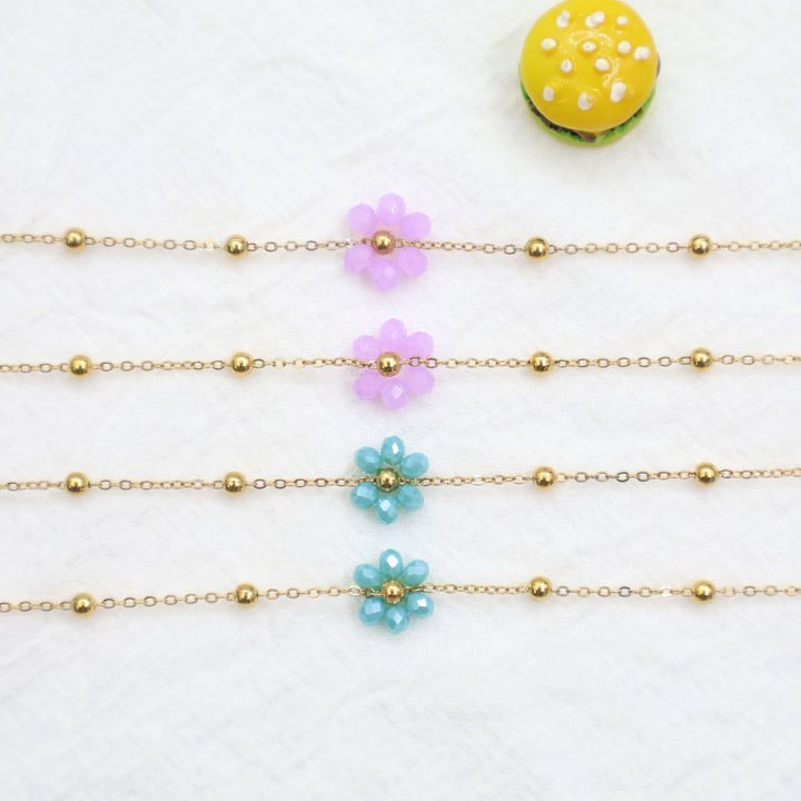 Blumenperlen Brillenband Karnz