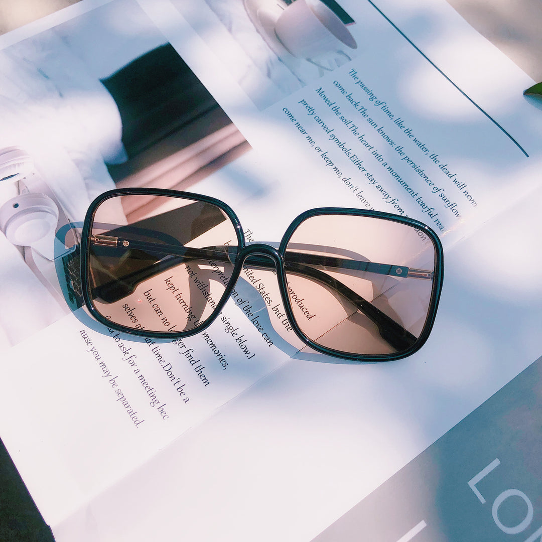 Modische Quadratische Sonnenbrille Karnz