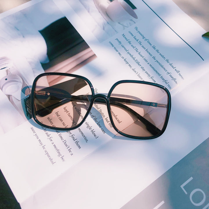 Modische Quadratische Sonnenbrille Karnz