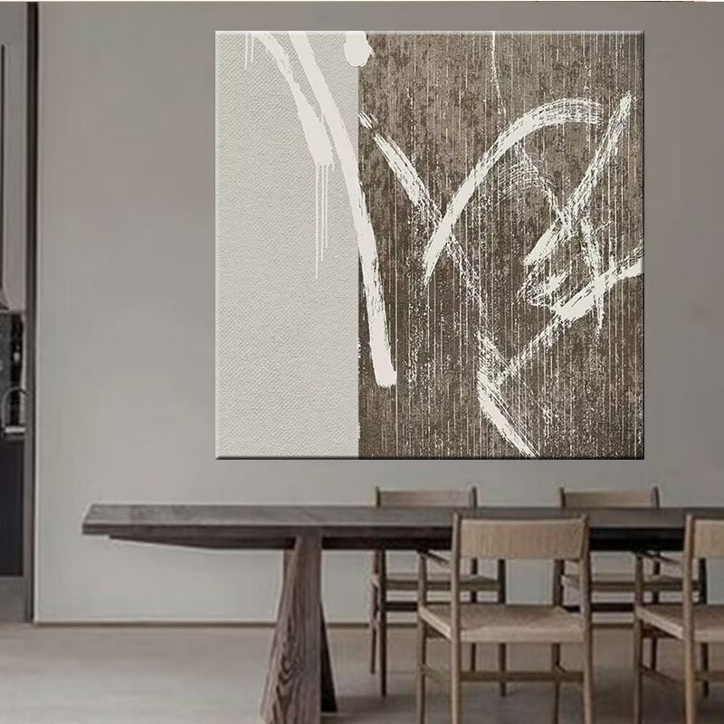 Abstract Textured Art Leinwand