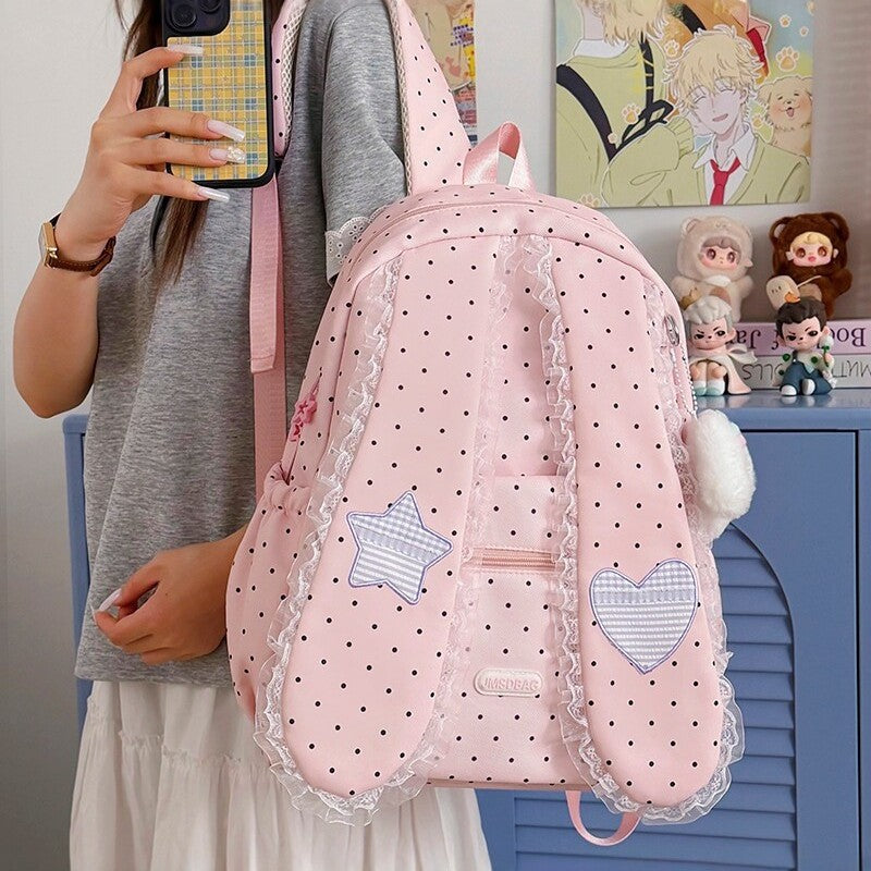 Bunny Ears Design Rucksack Karnz