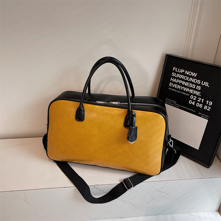 Exekutive Leder Reise-Duffel