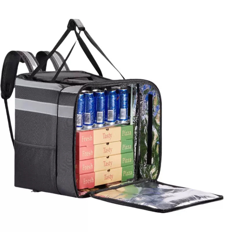 Damen Isolierter Lieferrucksack mit reflektierenden Elementen Karnz