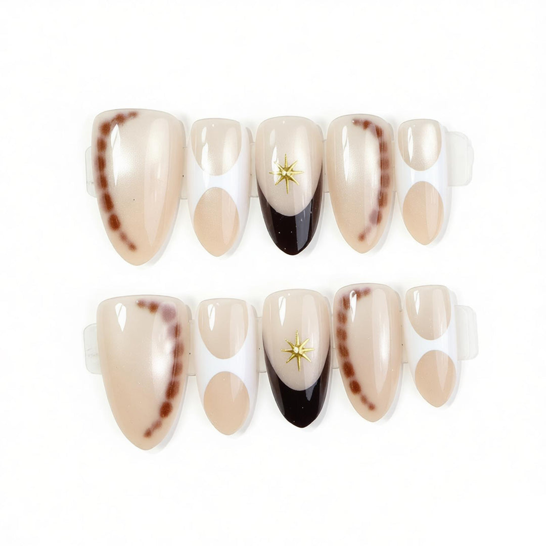 Glamorous Press-On Nail Art Set Karnz