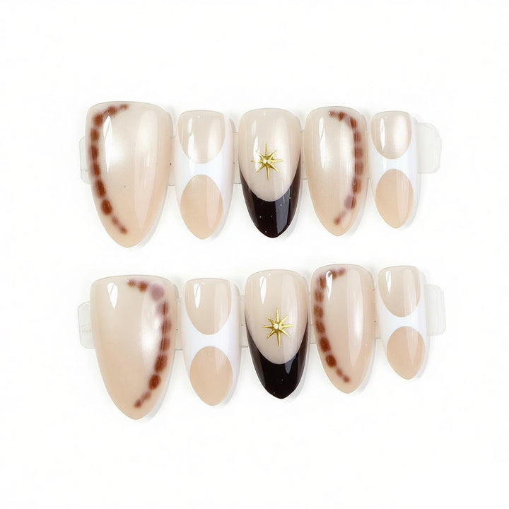 Glamorous Press-On Nail Art Set Karnz