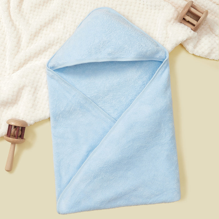 Weicher Fleece Baby-Bademantel Karnz