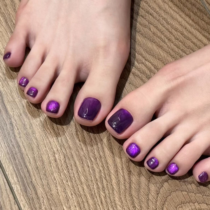 Glossy Gel Fußnagellack Set Karnz