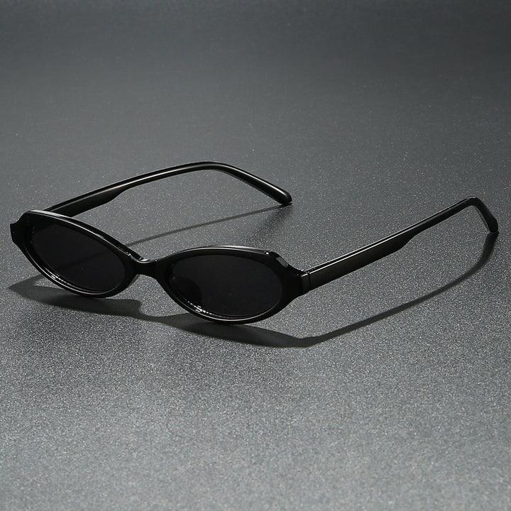 Modische ovale Rahmen-Sonnenbrille Karnz