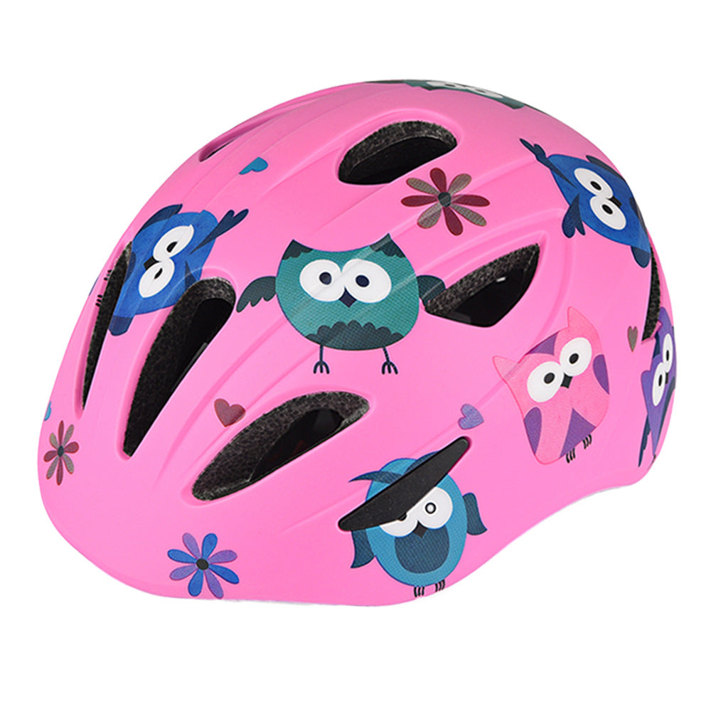 Kinder Fahrradhelm mit Bezauberndem Eulenmotiv und Optimalem Schutz Karnz