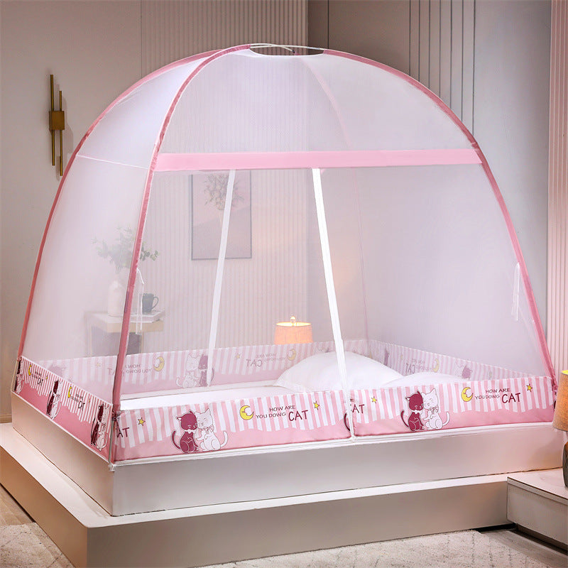 Dekorative Bettunterlage