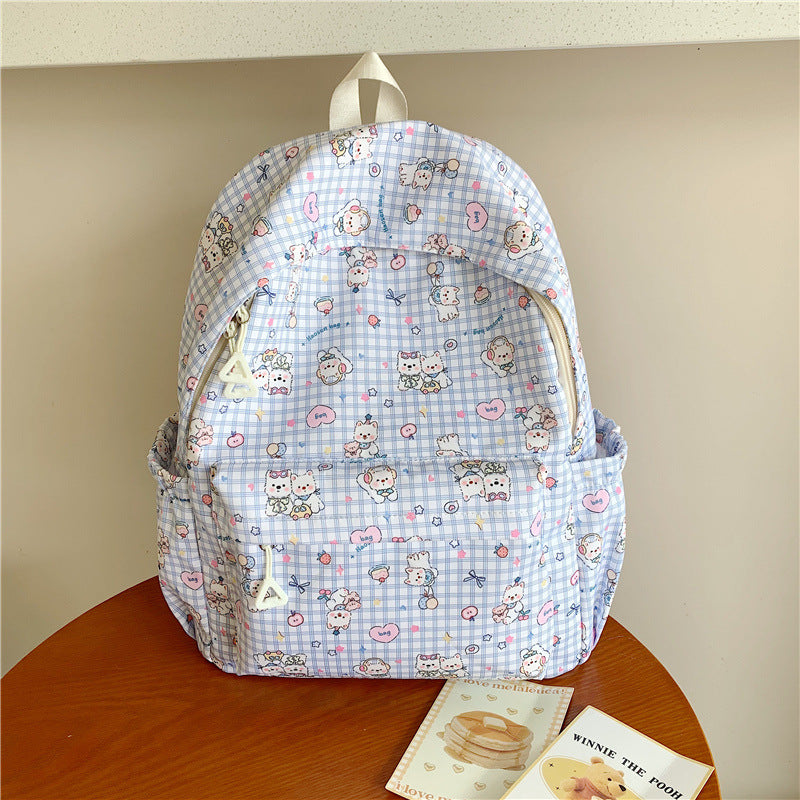 Verspielter Charakterdesign-Rucksack