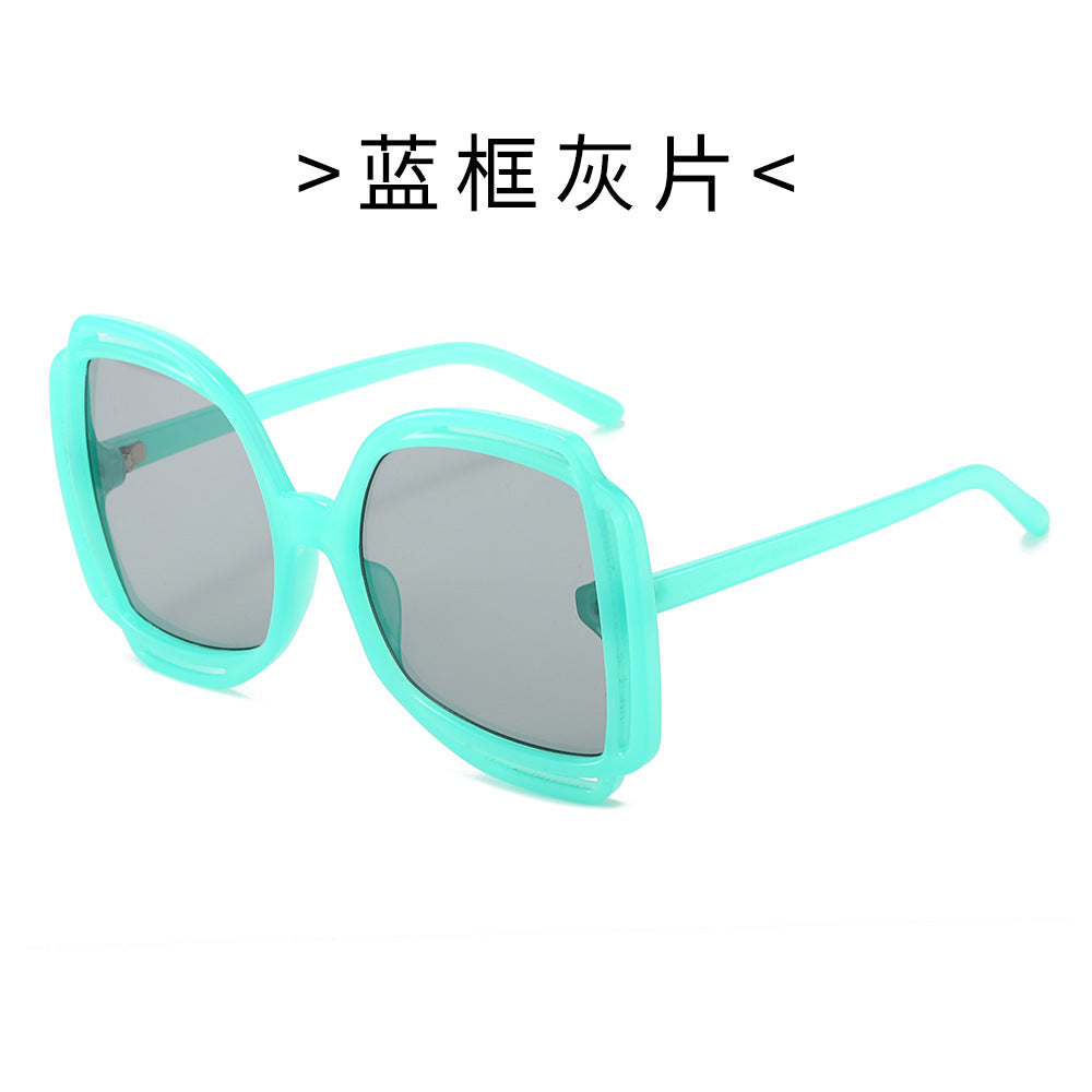 Damen Fashion Sonnenbrille mit modernem Rahmen Karnz