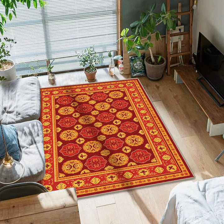 Luxuriöser Blumendesign-Teppich