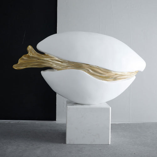 Zeitgenössische Muschelskulptur