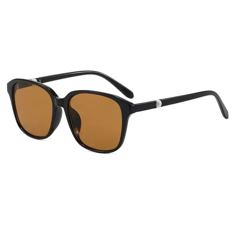 Damen modische Sonnenbrille mit stilvollem eckigen Rahmen und polarisierten Gläsern Karnz