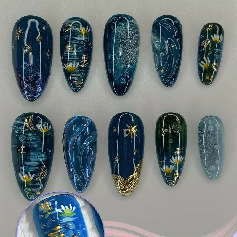 Künstlerisches Nageldesign Karnz