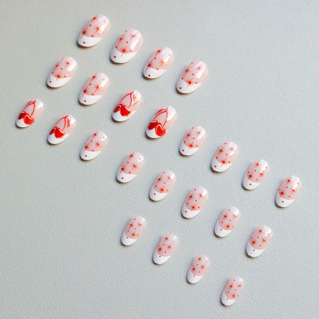 Künstlerisches Kirschblüten-Nagelkunst-Kit