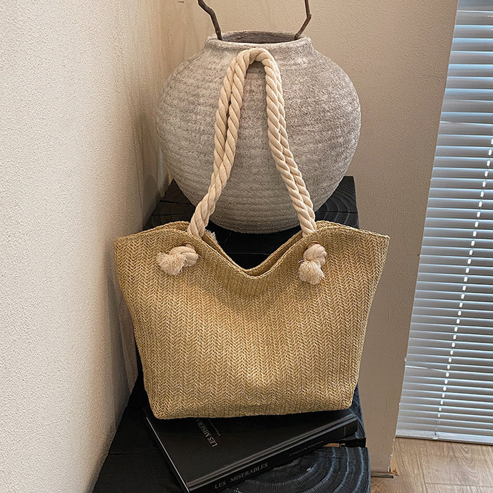 Chic handgewebte Strandtasche Karnz