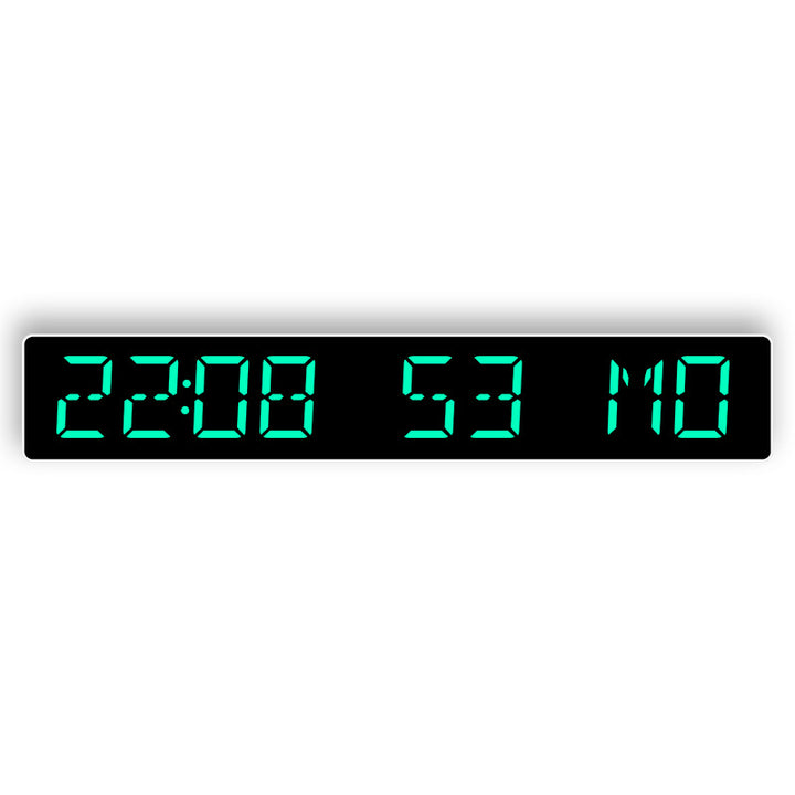 Digitaler Wandwecker mit grossem LED-Display Karnz