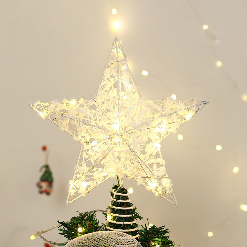 Dekorativer Weihnachtsstern Karnz